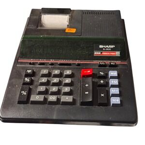 Sharp EL-2630 Printing‎ Calculator 2-Color Ribbon Print Electronic Desktop